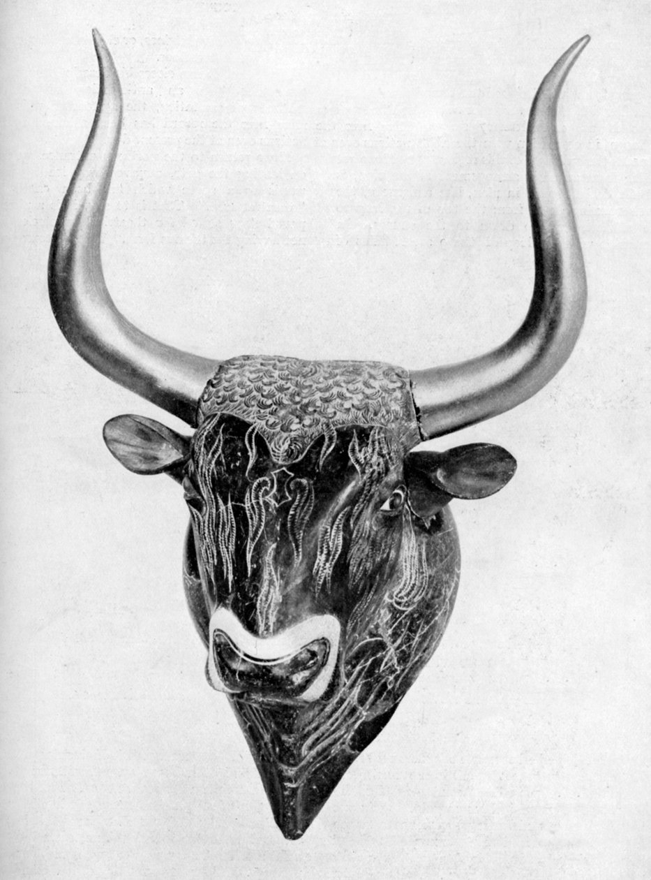 Tidig kretensisk dräktskärl, funnen i Knossos, 1933-1934 av Unbekannt
