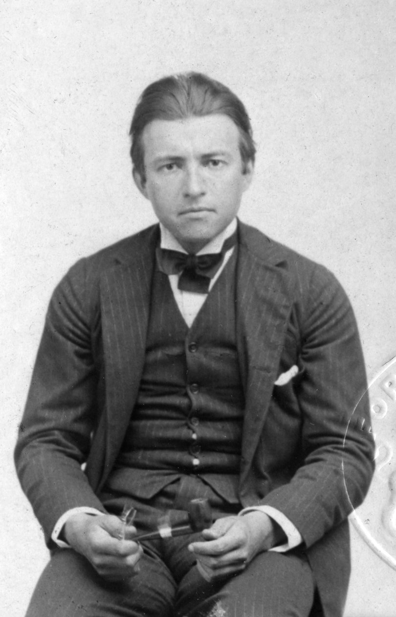 Tidig passfotografi av Claude Rains 1889-1967, engelsk skådespelare, tidigt 1900-tal av Unbekannt