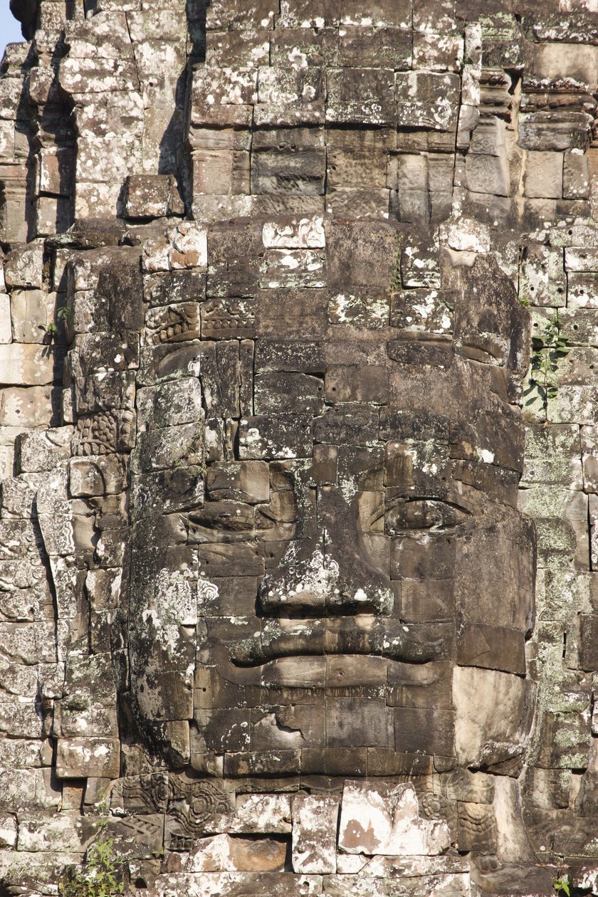 Östra porten till Angkor Thom, Siem Reap, Kambodja av Unbekannt