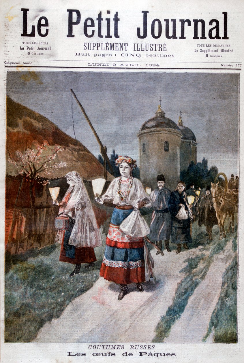 Påsk i Ryssland, 1894 av Unbekannt