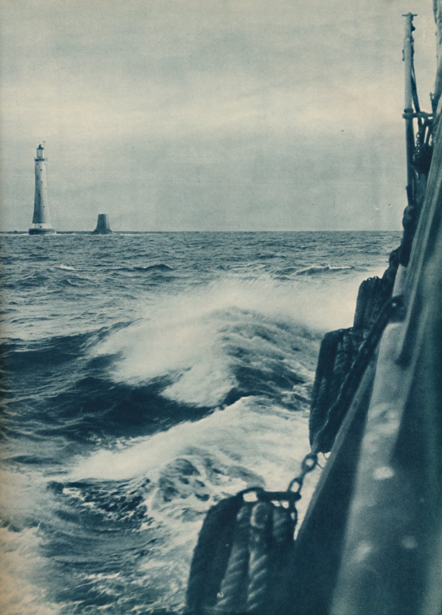 Eddystone fyr, 1936 av Unbekannt