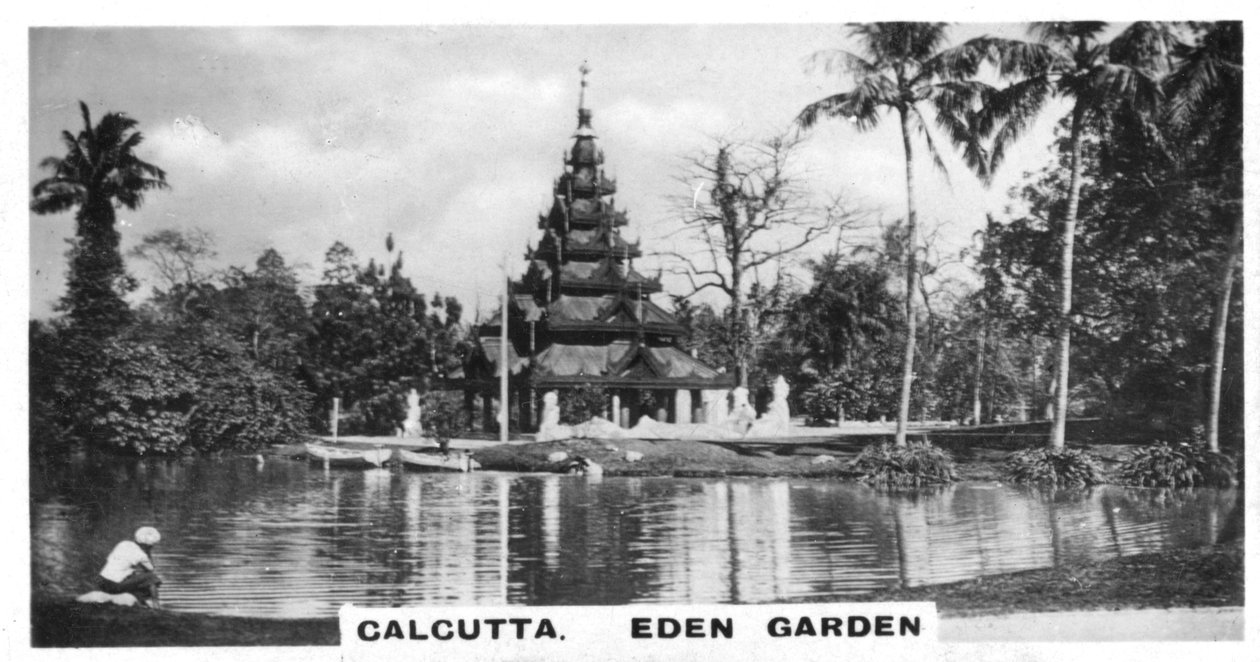 Eden Gardens, Calcutta, Indien, c1925 av Unbekannt