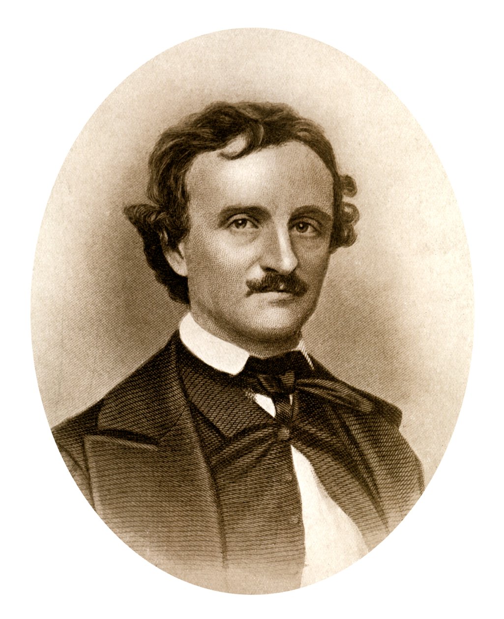 Edgar Allan Poe, amerikansk poet, novellförfattare, redaktör och kritiker, 1909 av Unbekannt
