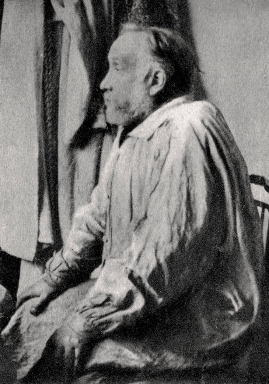 Edgar Degas, fransk impressionistisk målare, 1894 av Unbekannt