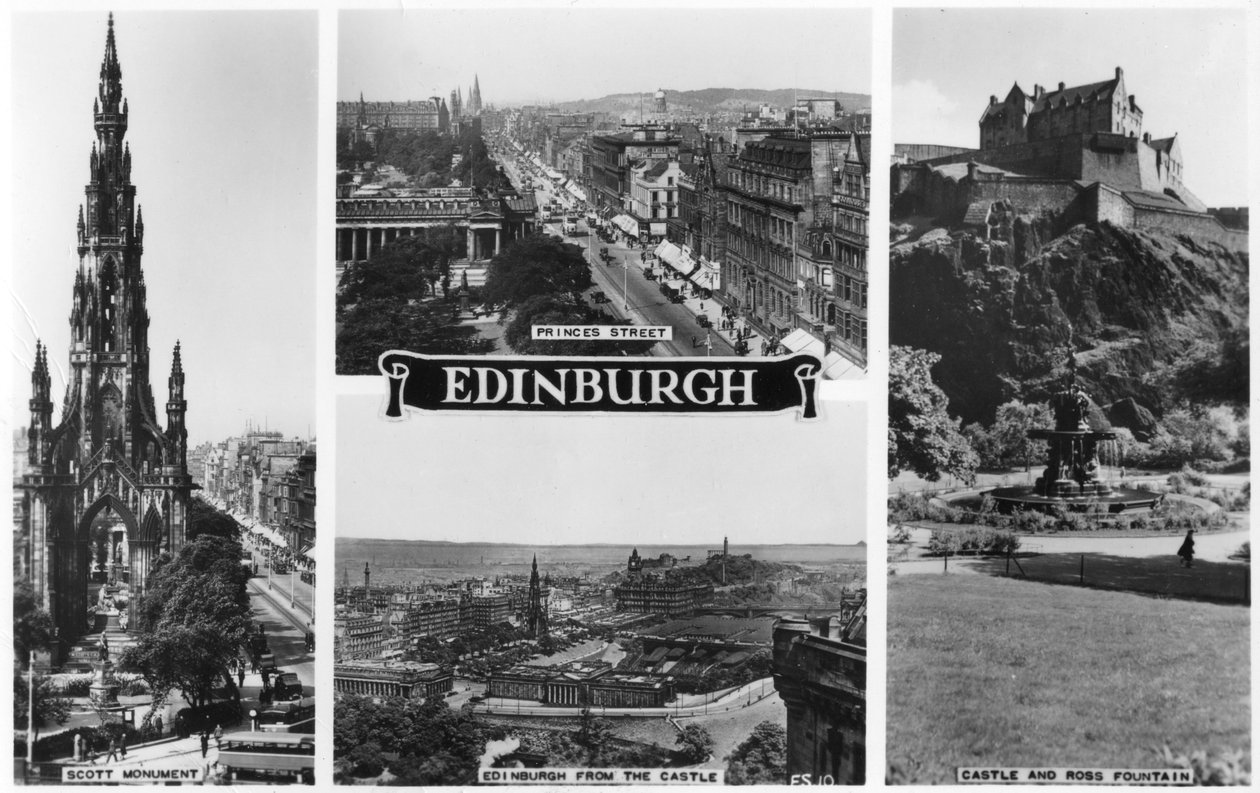 Edinburgh, Skottland, 1900-talet av Unbekannt