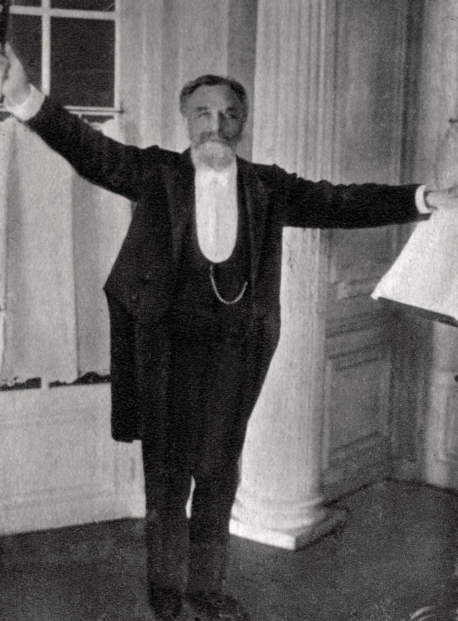 Edouard Colonne, fransk dirigent och violinist, 1902 av Unbekannt