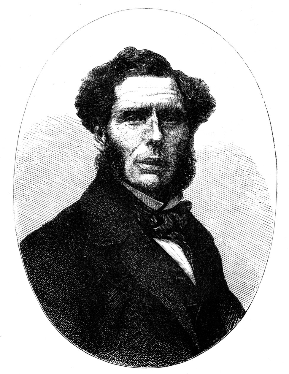 Edward Horsman 1807-1876, brittisk politiker av Unbekannt