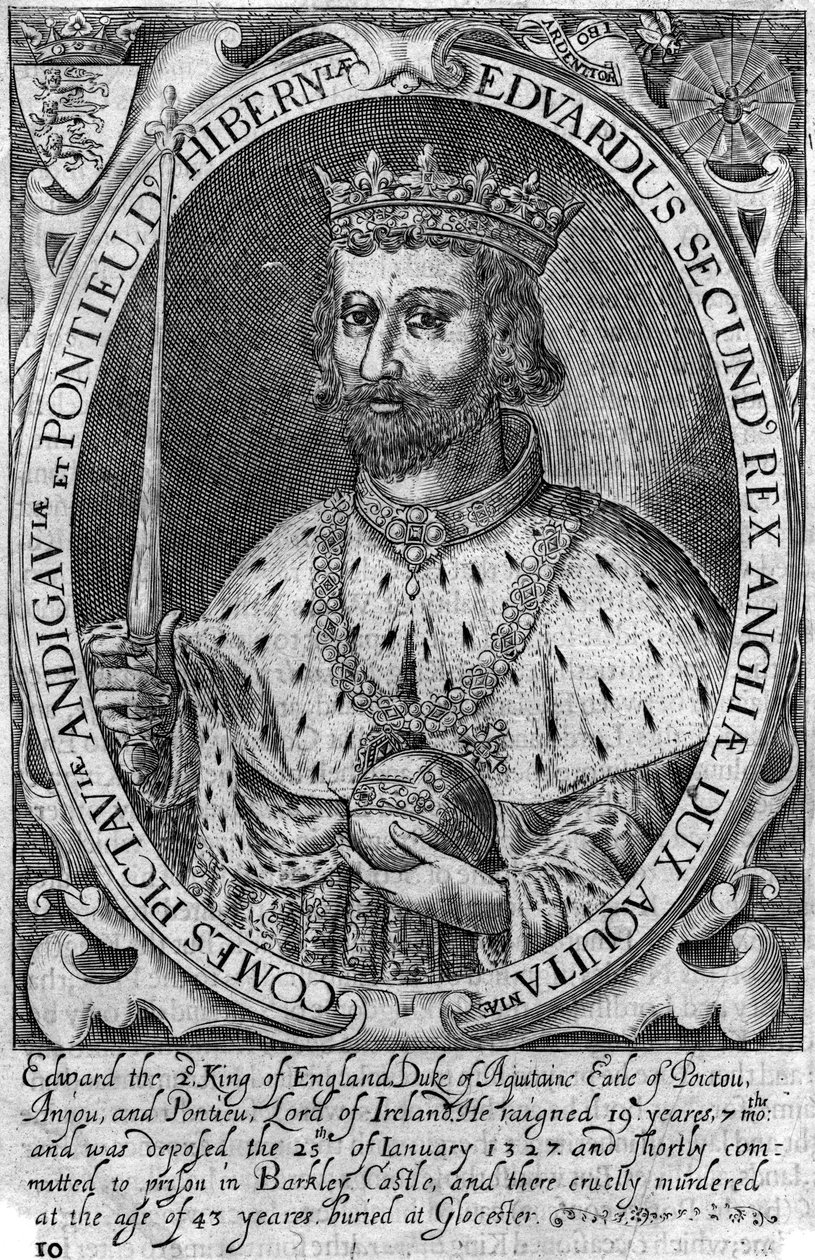 Edward II, kung av England av Unbekannt