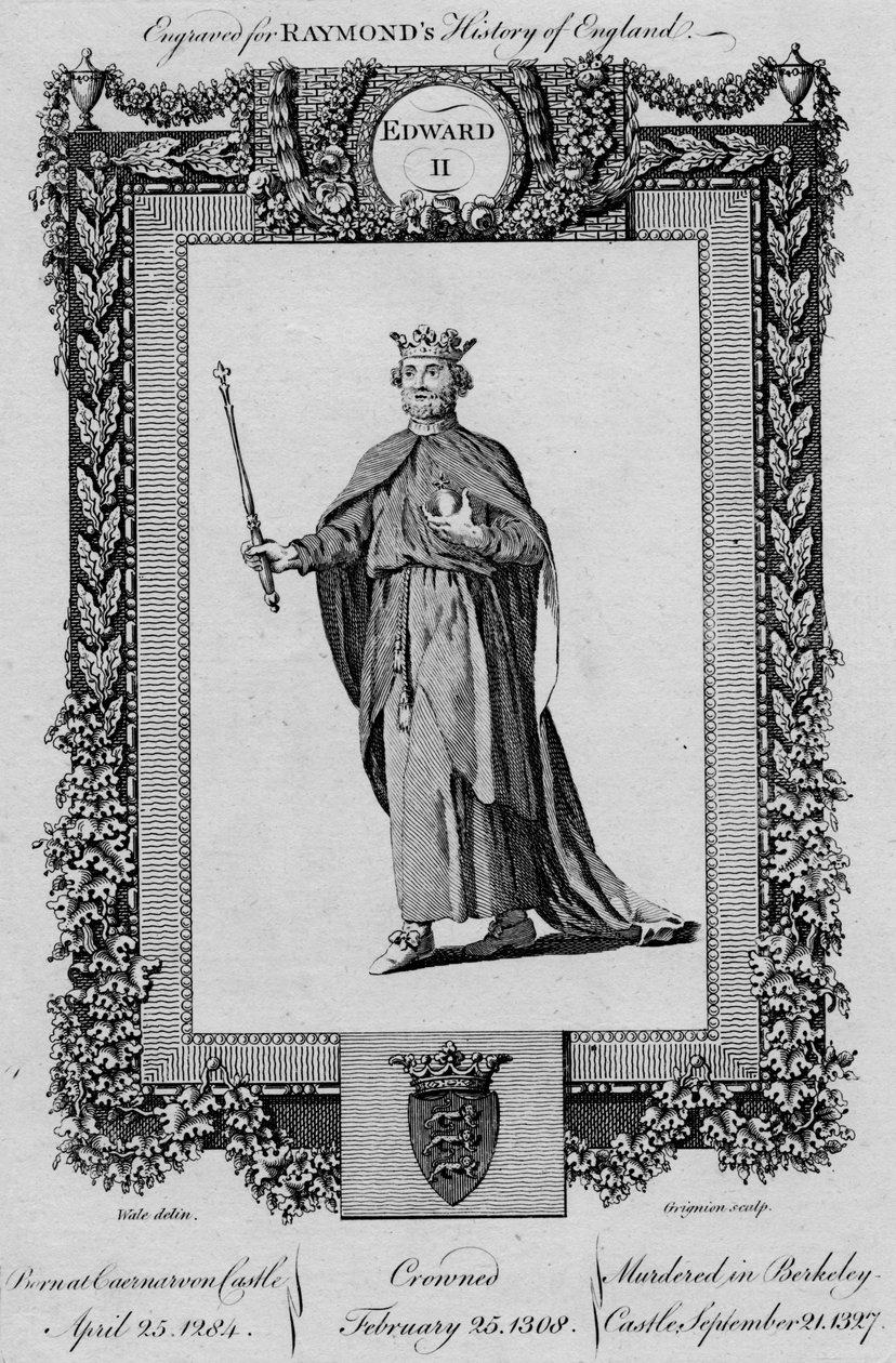 Edvard II, c1787 av Unbekannt