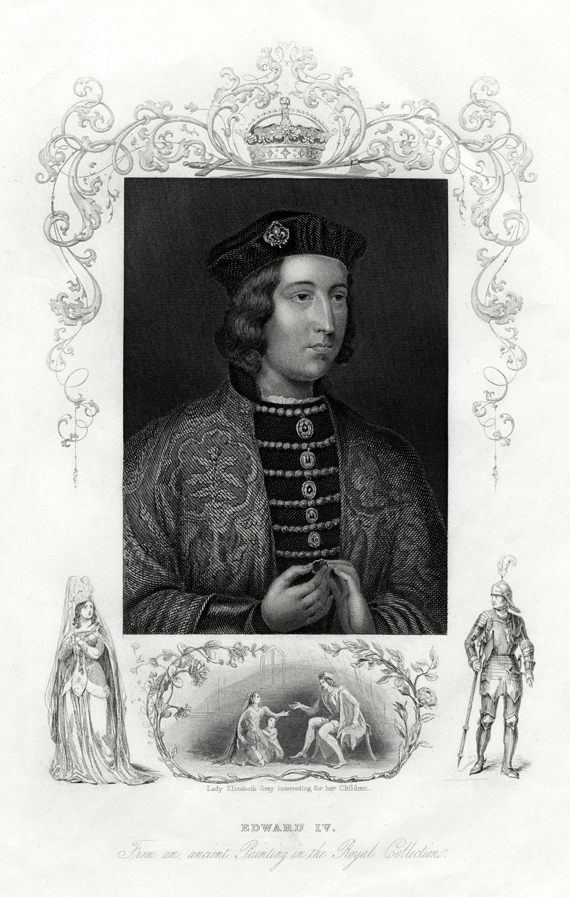 Edward IV, kung av England, 1860 av Unbekannt