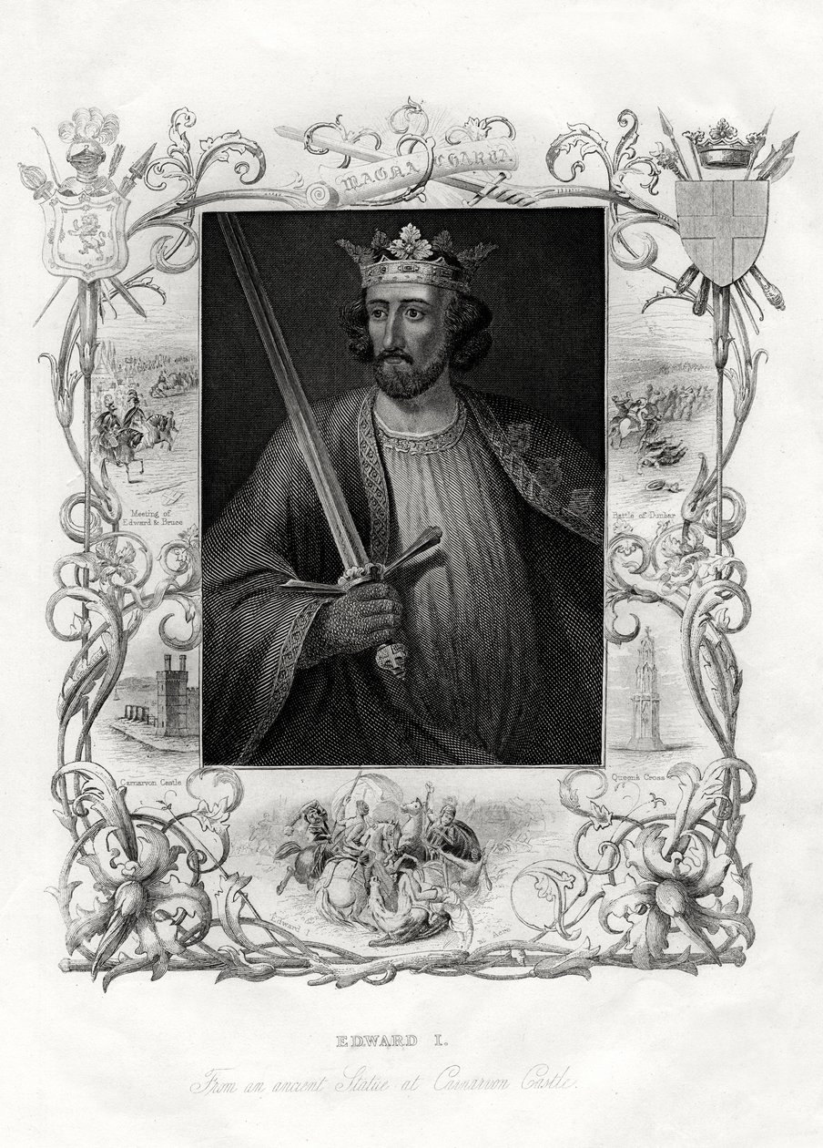Edvard I, 1860 av Unbekannt