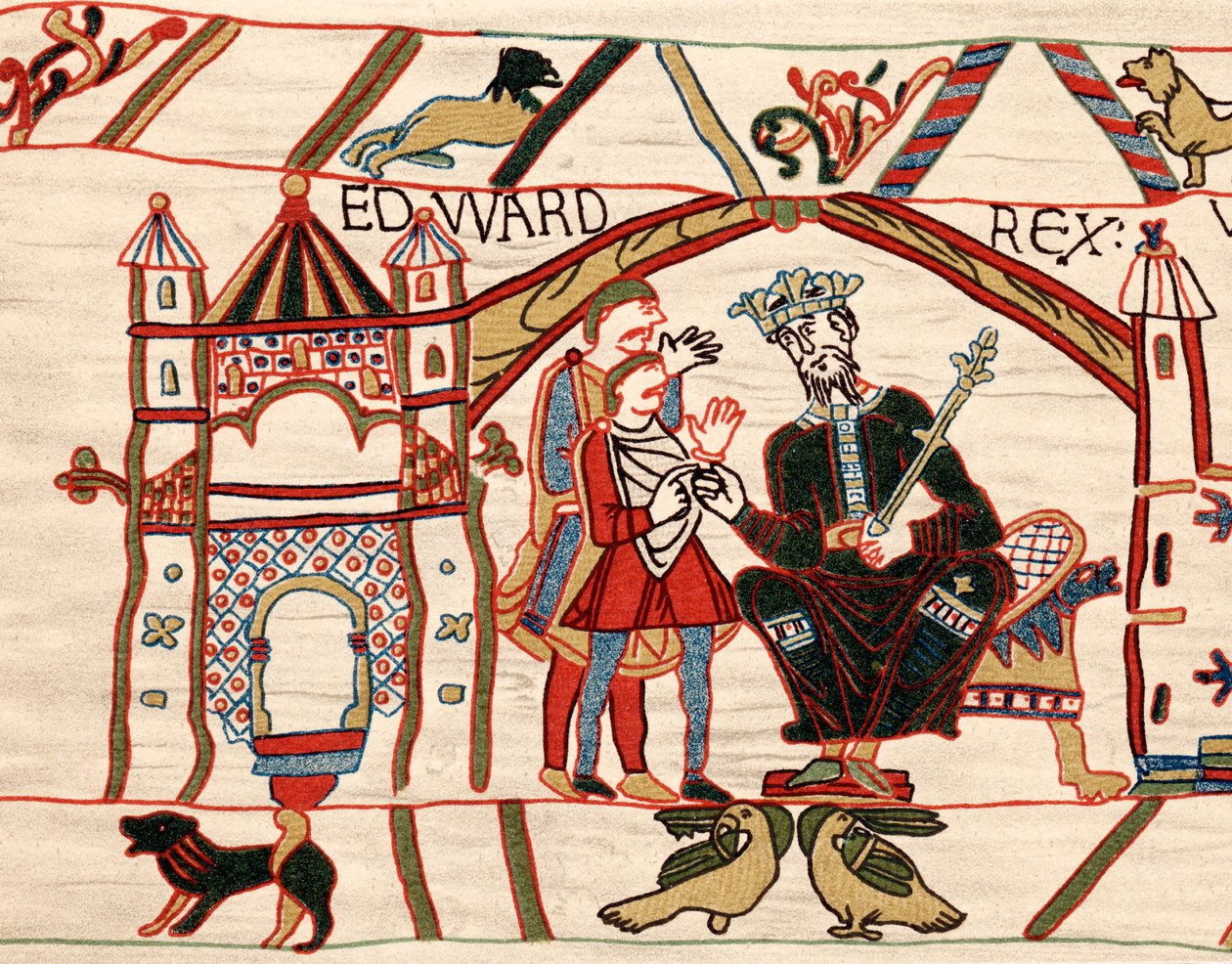 Edward The Confessor, anglosaxisk kung av England, 1070-talet av Unbekannt
