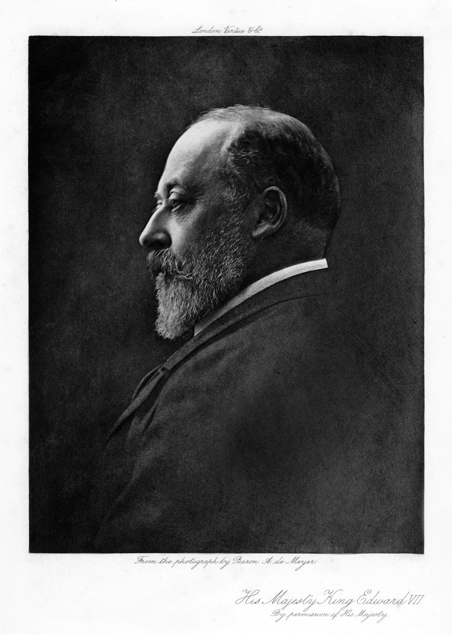 Edward VII, kung av Storbritannien och Irland, 1901-1910 av Unbekannt
