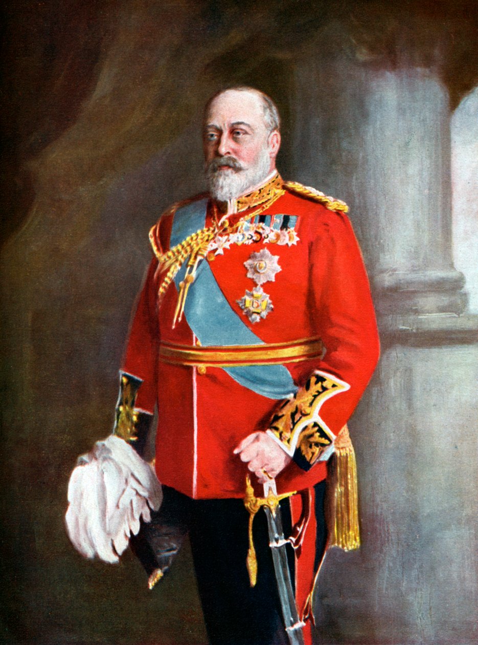 Edward VII, ca 1900-talet av Unbekannt
