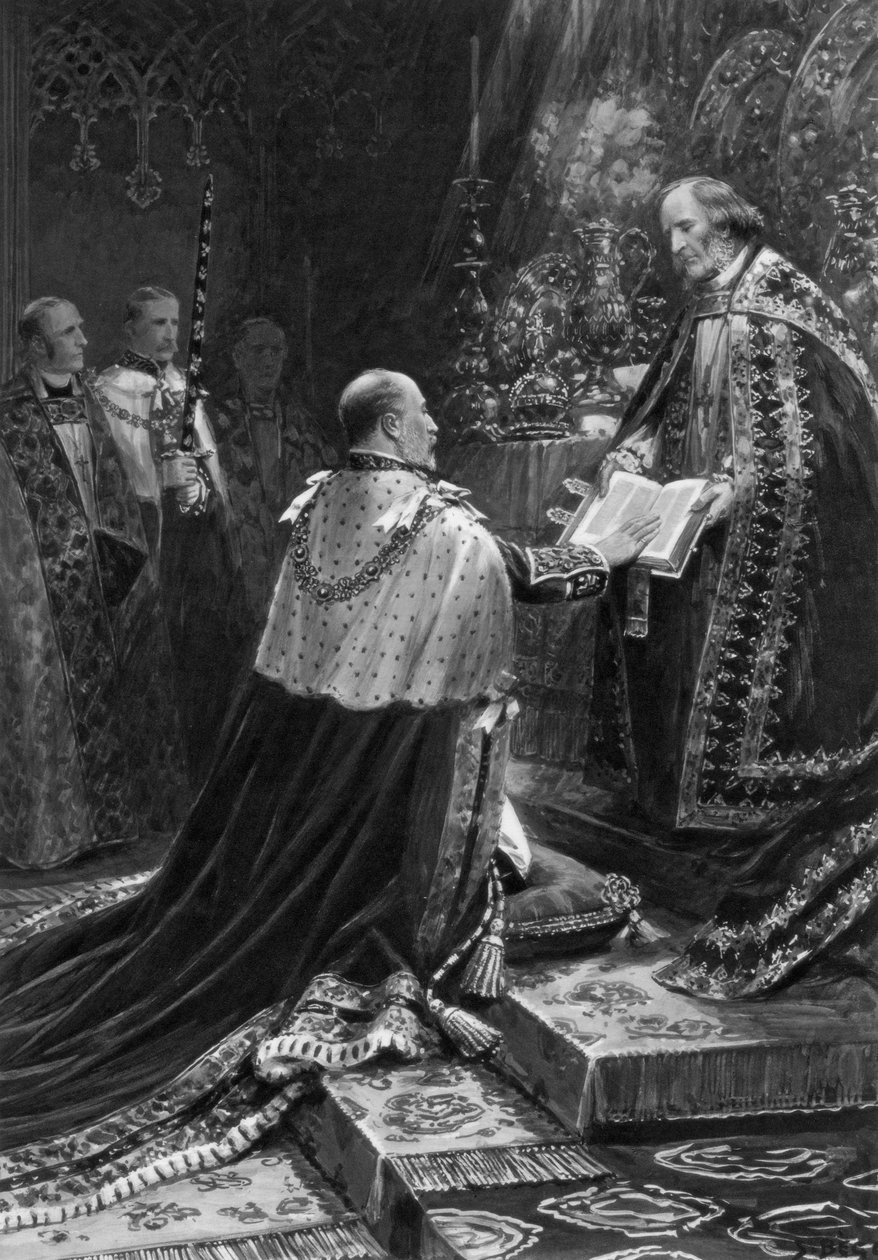 Edward VII avlade eden, 1902 av Unbekannt