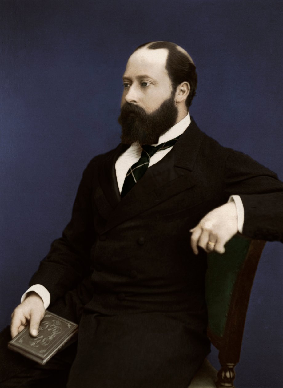 Edward VII, dåvarande prins av Wales, 1876 av Unbekannt
