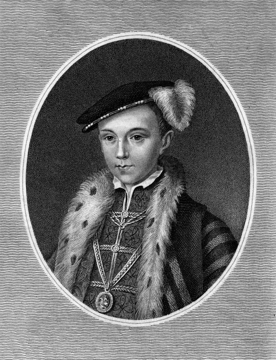 Edward VI, kung av England, 1800-talet av Unbekannt
