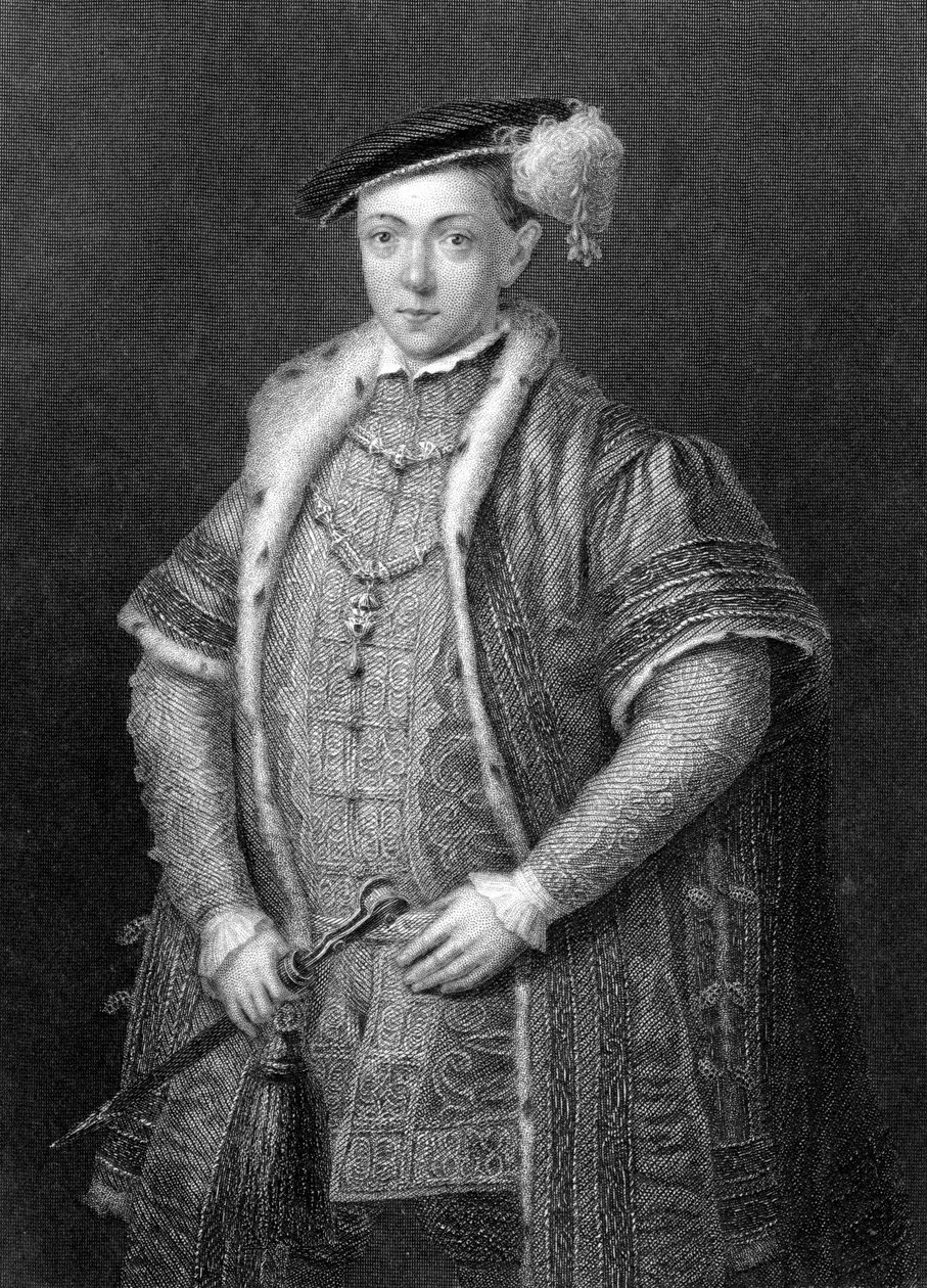 Edward VI, kung av England, 1800-talet av Unbekannt