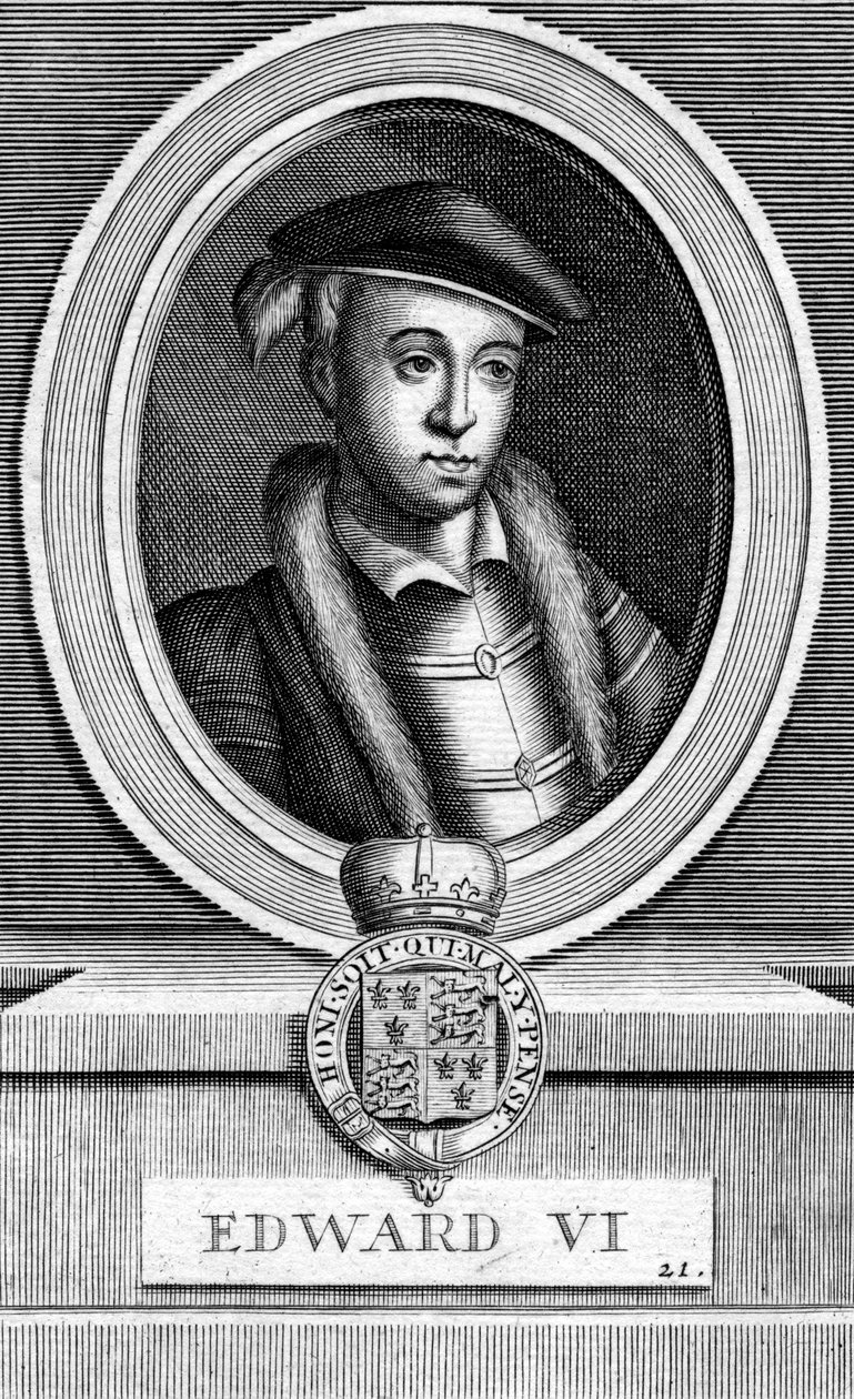 Edvard VI av England av Unbekannt