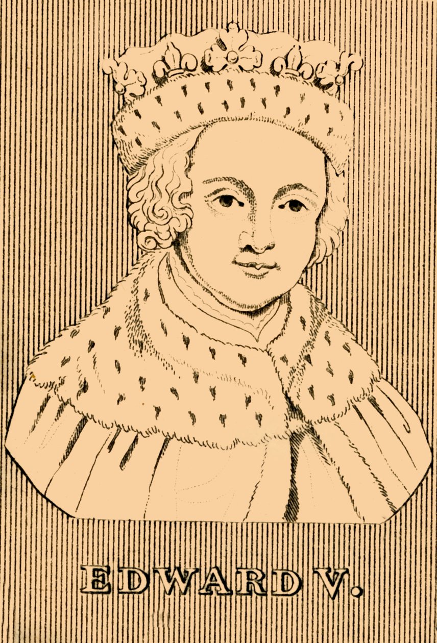 Edward V, 1470-c1483, 1830. av Unbekannt