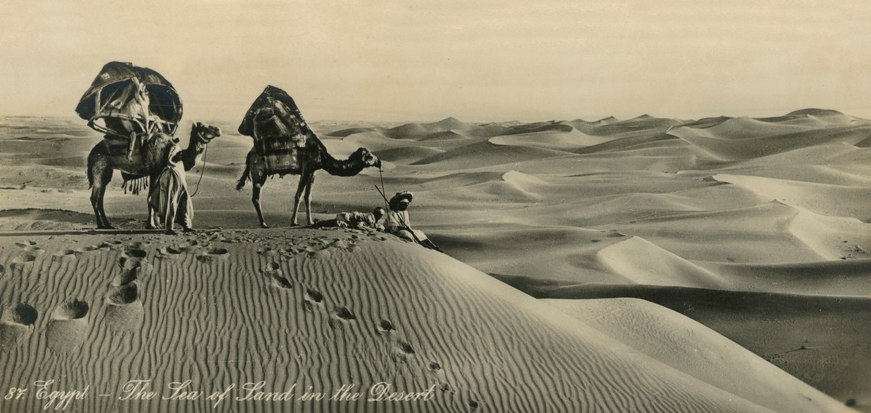 Egypten - Landhavet i öknen, c1918-c1939. av Unbekannt