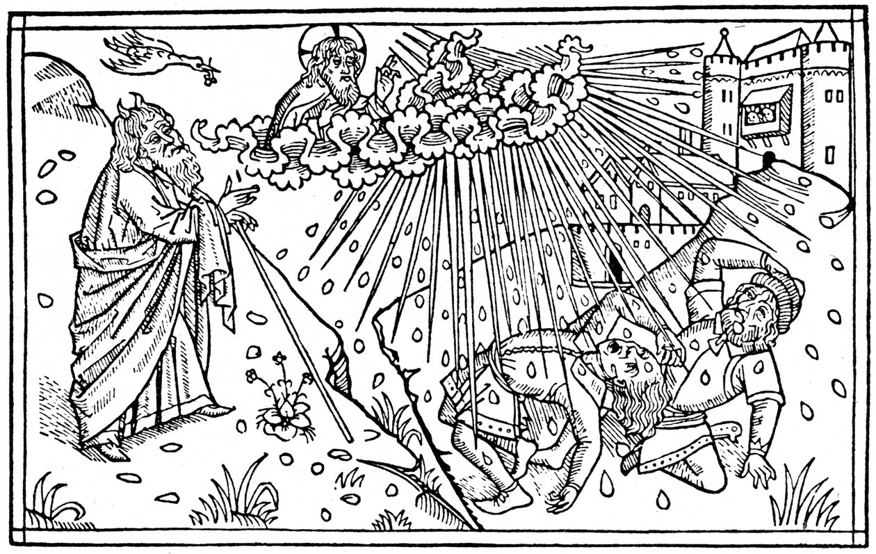 Egyptier plågade, 1480 1964 av Unbekannt
