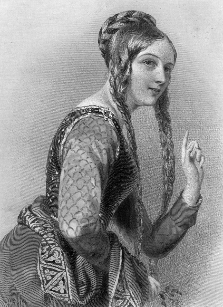 Eleanor av Aquitaine, drottning av Henrik II av England av Unbekannt