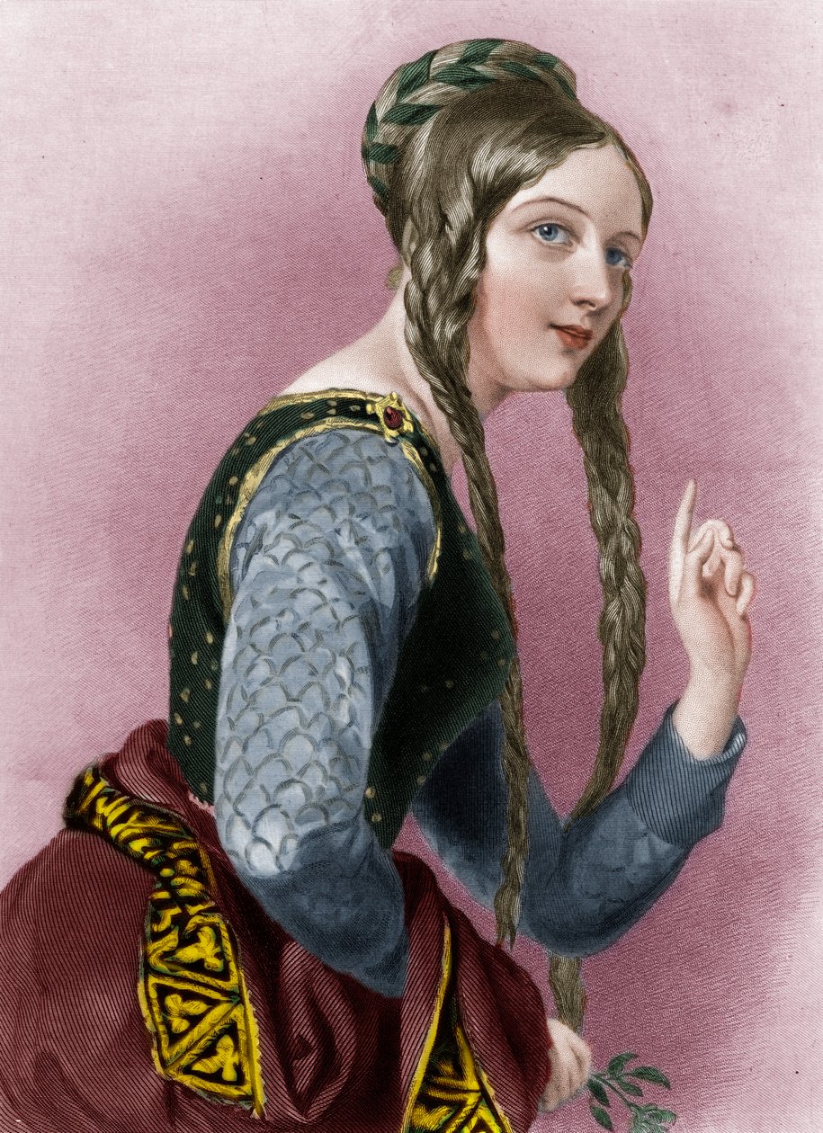 Eleanor av Aquitaine, drottning av Henrik II av England av Unbekannt