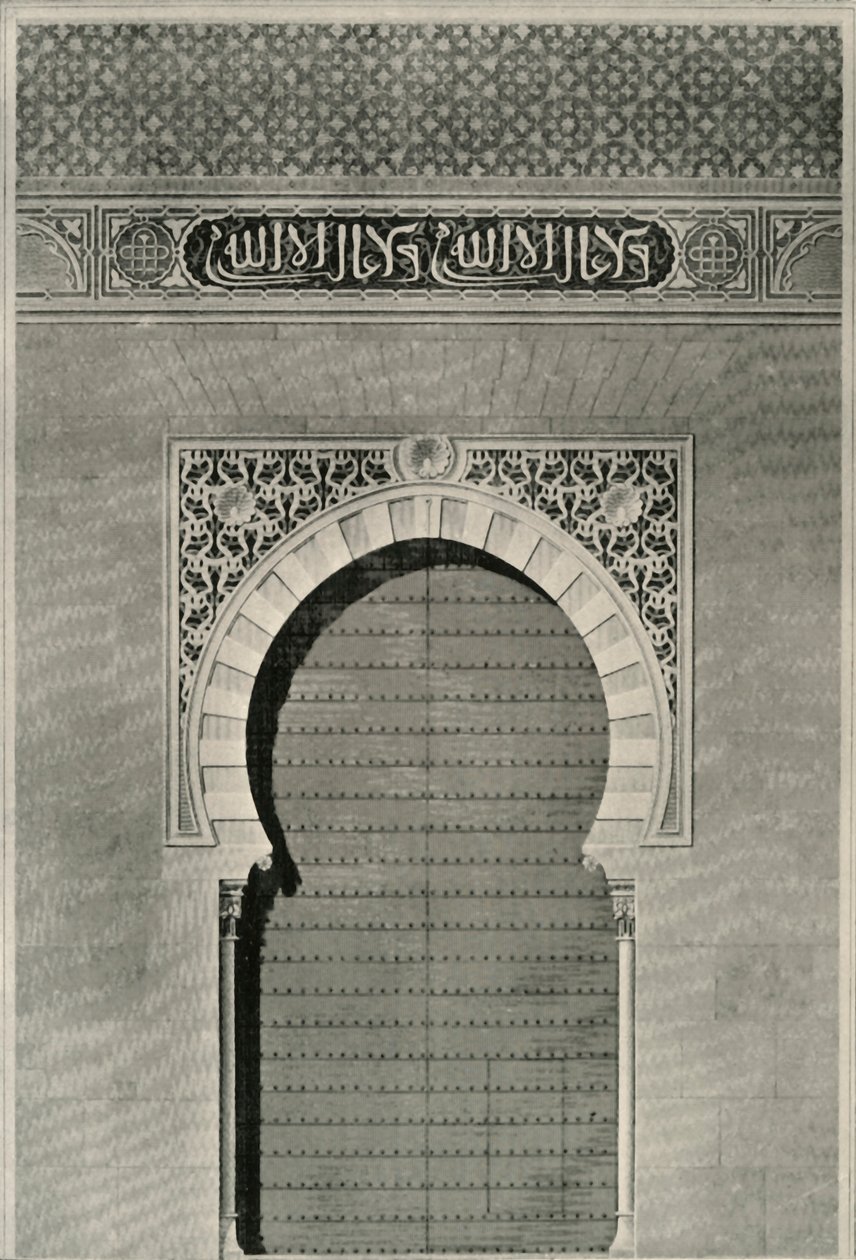 Upphöjning av den antika porten för rättvisa, 1800-talet, 1907. av Unbekannt