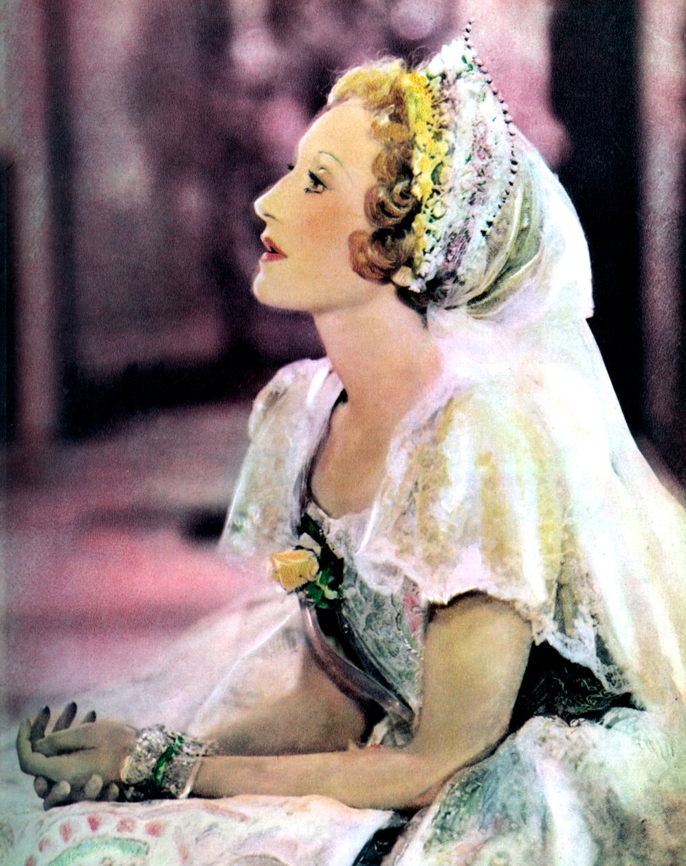 Elisabeth Bergner, österrikisk-ungersk född skådespelerska, 1934-1935 av Unbekannt