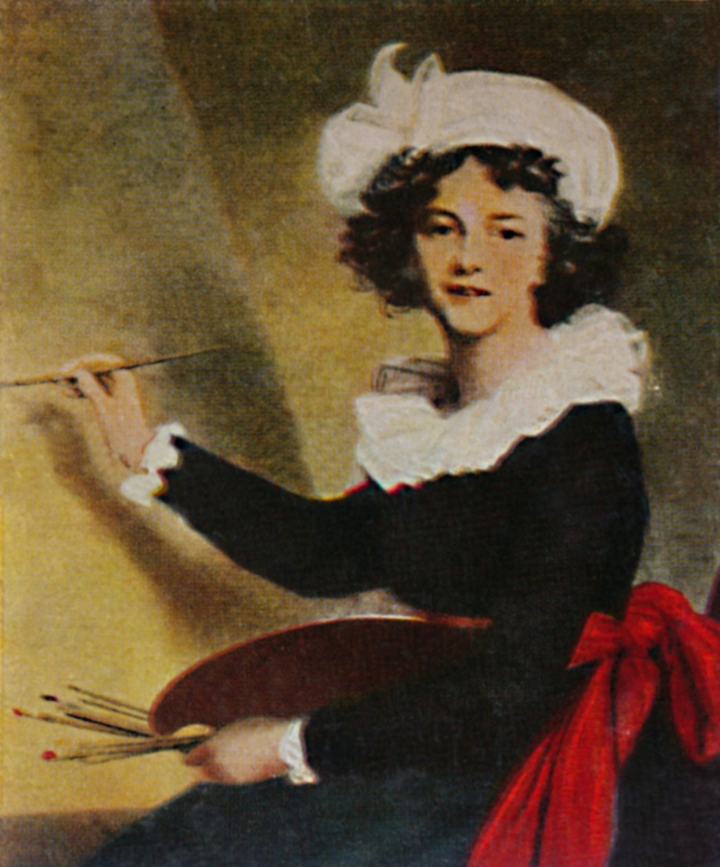 Elisabeth Vigée-Lebrun 1755-1842. - Självporträtt, 1934. av Unbekannt