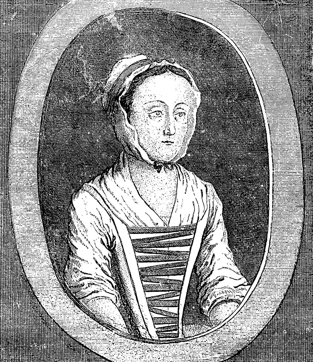 Eliza Canning från livet, c1753 av Unbekannt