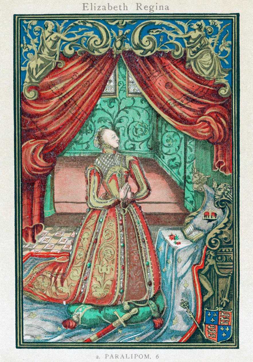 Elizabeth I, drottning av England och Irland, 1569 av Unbekannt