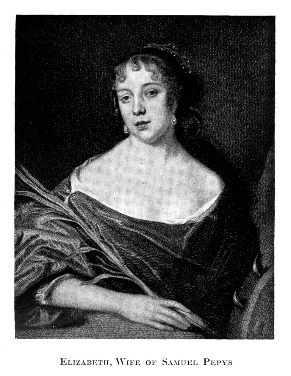 Elizabeth Pepys 1640-1669, 1800-talet av Unbekannt