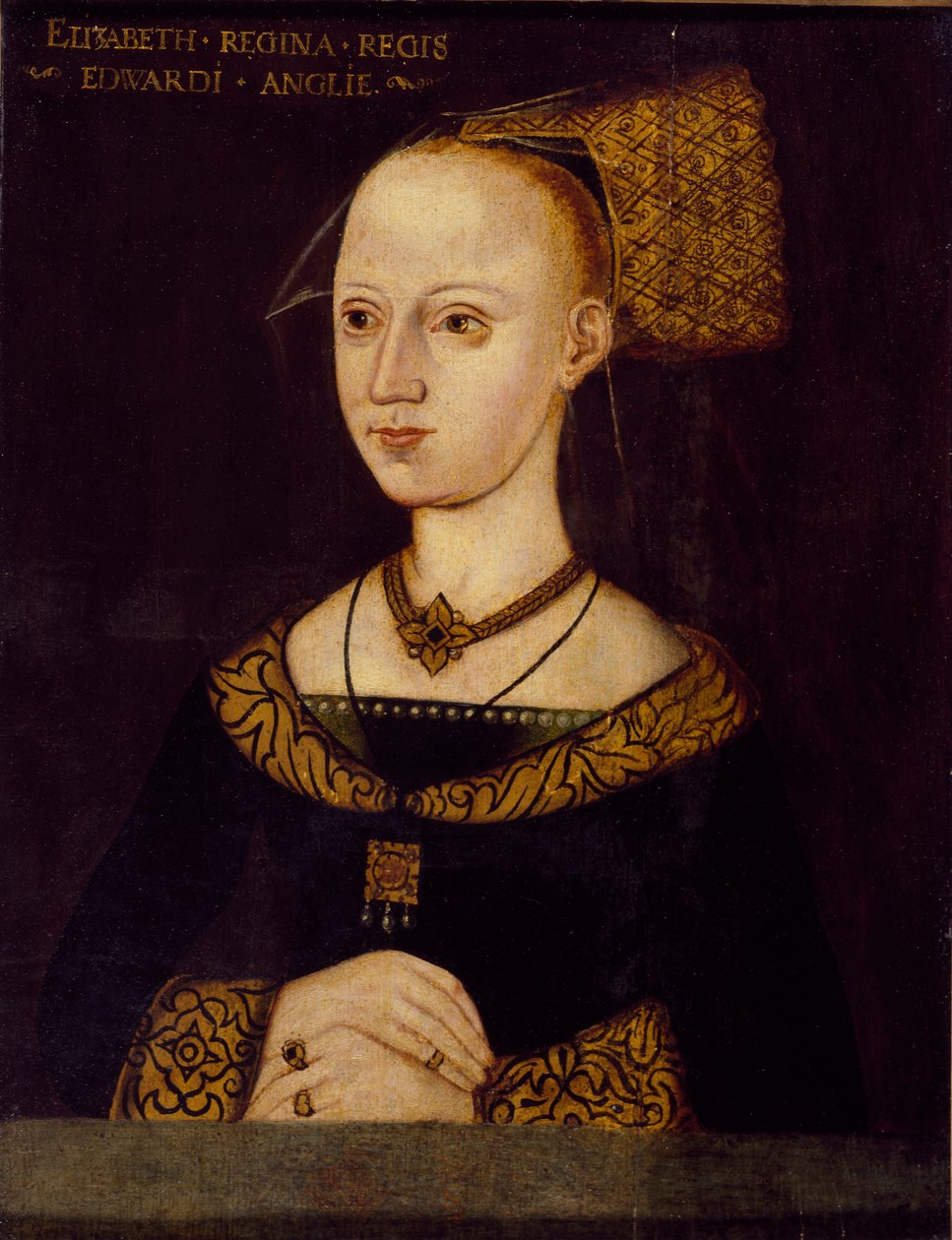 Elizabeth Woodville, drottning av Edward IV, c1500 av Unbekannt