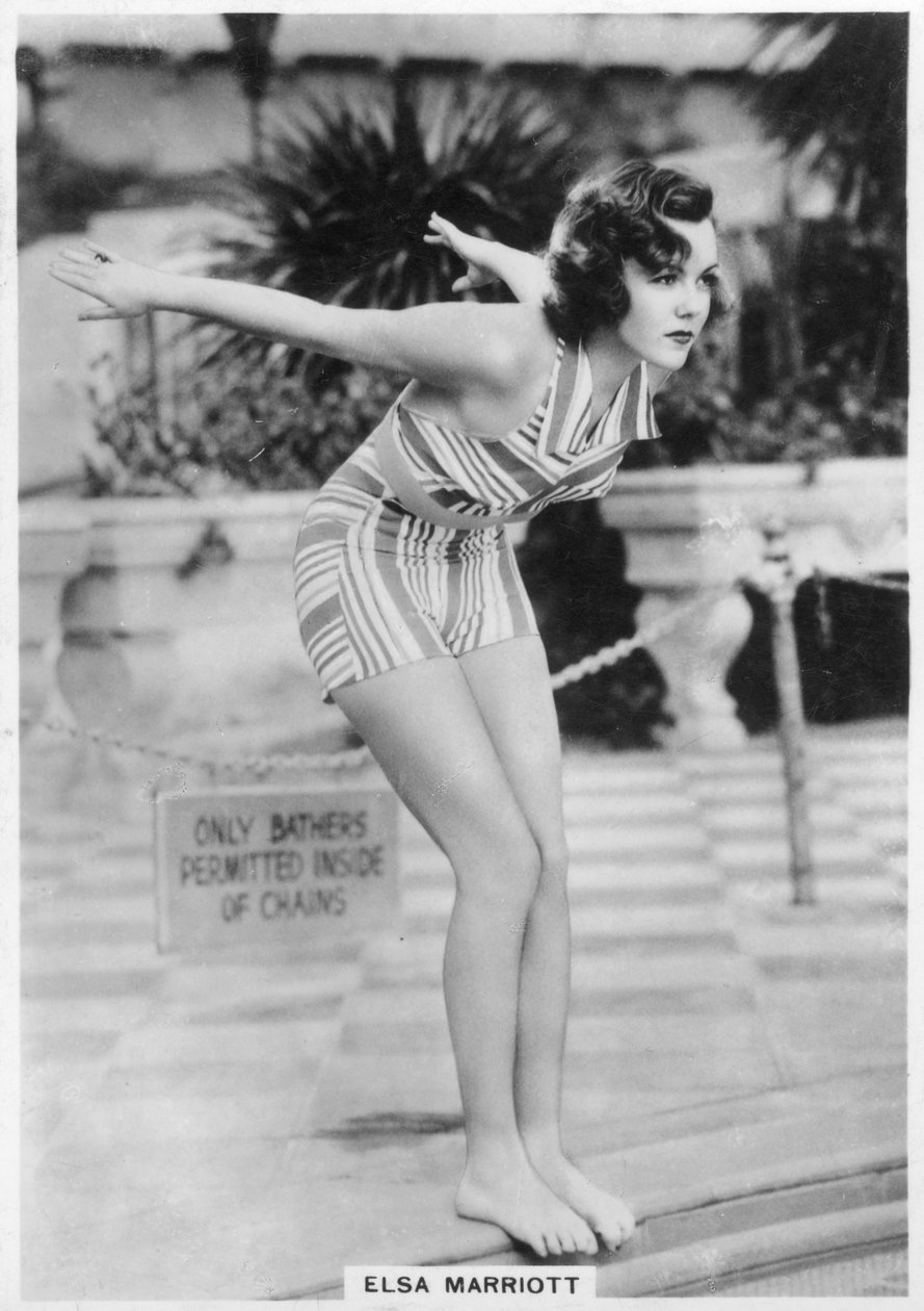 Elsa Marriott, skådespelerska, 1938 av Unbekannt