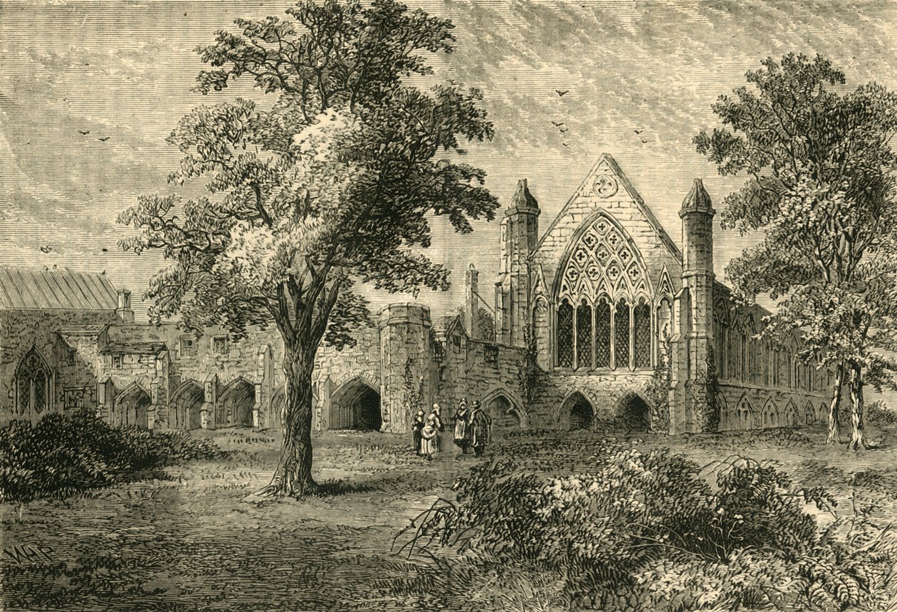 Ely House, 1772, c1872. av Unbekannt