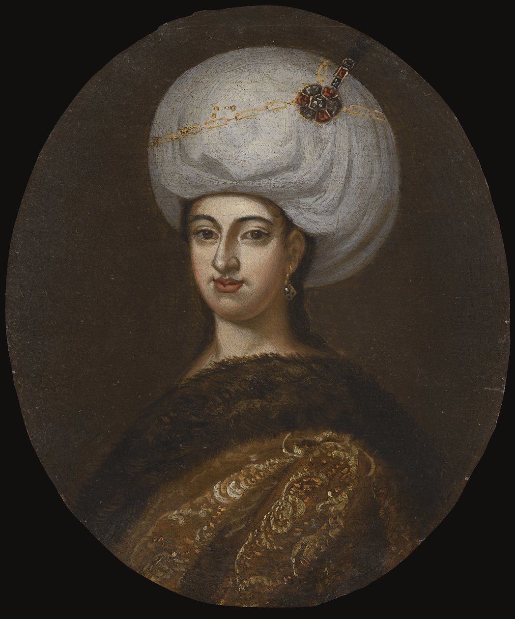 Emetullah Rabia Gülnus Sultan 1642-1715, favoritgemål till sultan Mehmed IV, andra halvan av av Unbekannt