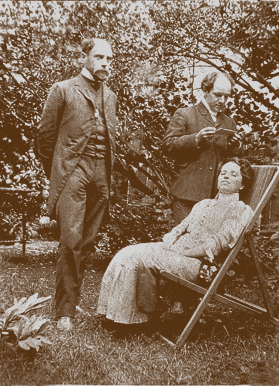 Emil, Anna och Nikolai Medtner, 1900-tal av Unbekannt