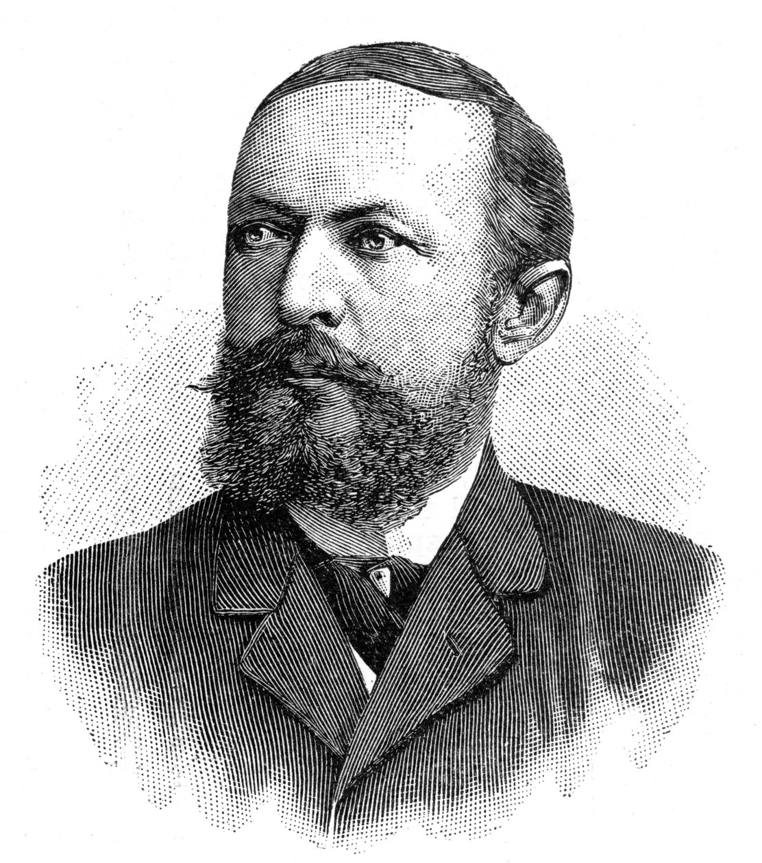 Emil von Behring, tysk immunolog och bakteriolog, 1902 av Unbekannt
