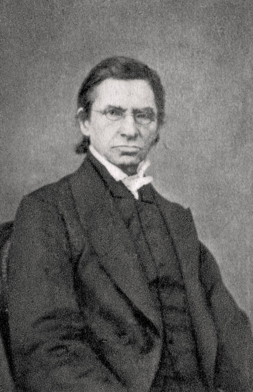 Emile Littre, fransk filosof och lexikograf, 1869 av Unbekannt