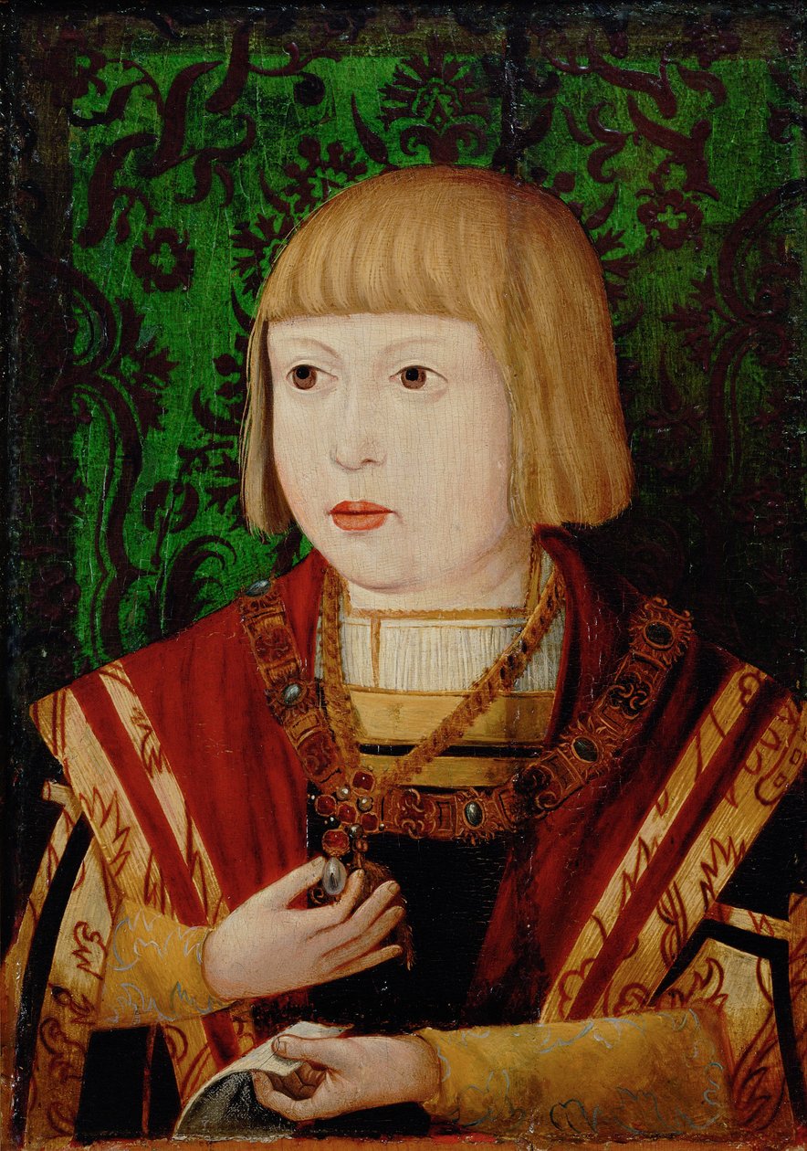 Kejsar Ferdinand I 1503-1564 vid en ålder av tio eller tolv år, ca. 1520 av Unbekannt