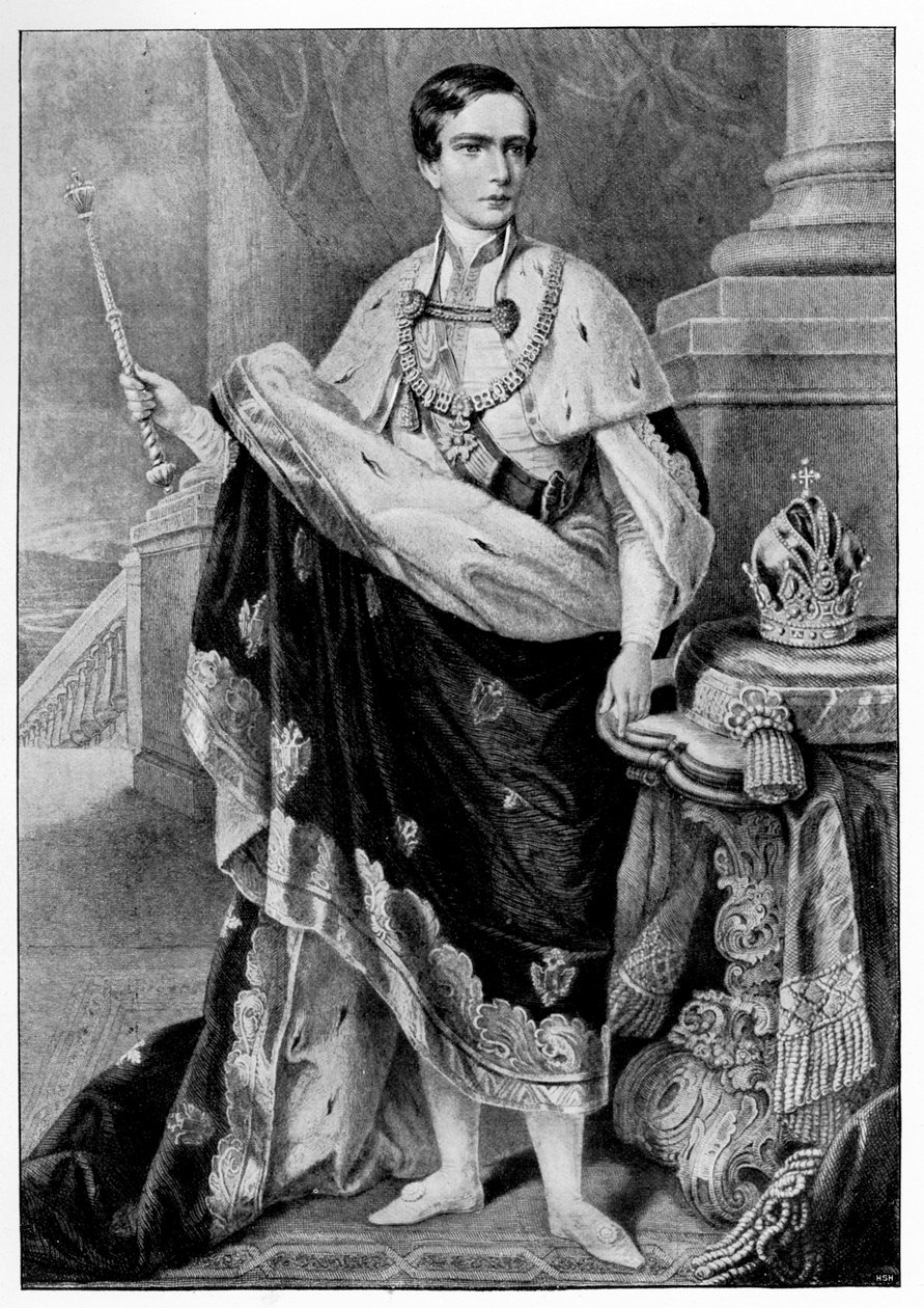 Kejsar Franz Josef I av Österrike 1830-1916, 1849 1900 av Unbekannt