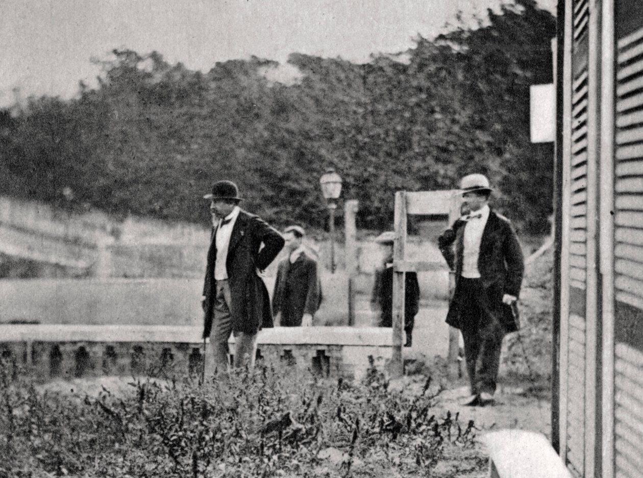 Kejsar Napoleon III av Frankrike i exil, Chislehurst, Kent, 1871-1873 av Unbekannt