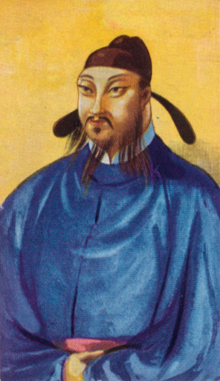 Kejsar Taizong Tai Tsung från Tangdynastin 598-649, 1937 av Unbekannt