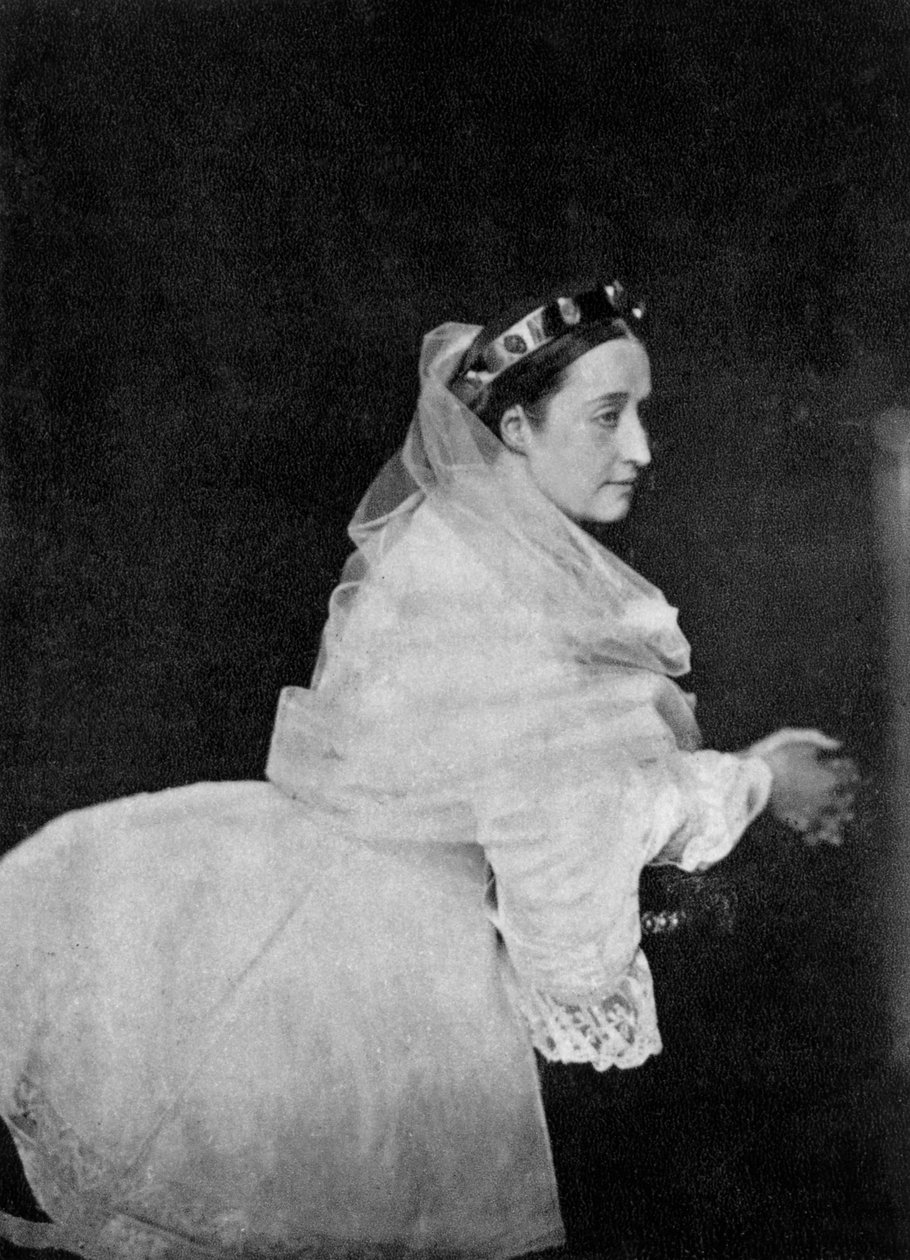 Kejsarinnan Eugenie av Frankrike, 1859 av Unbekannt