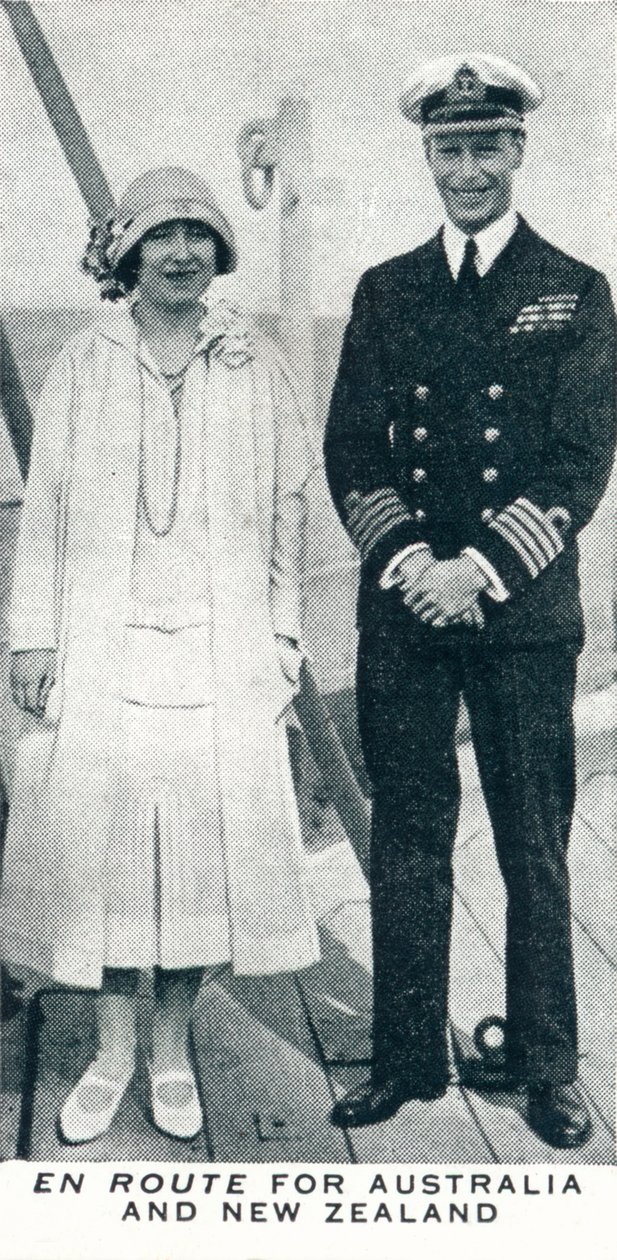 På väg mot Australien och Nya Zeeland, 1927 1937 av Unbekannt