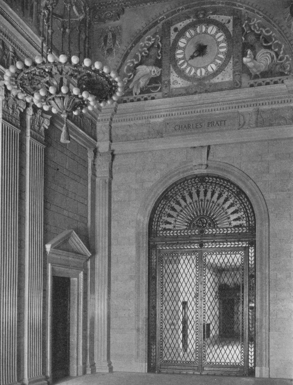 Slutet på huvudentrén, Standard Oil Building, New York City, 1924 av Unbekannt