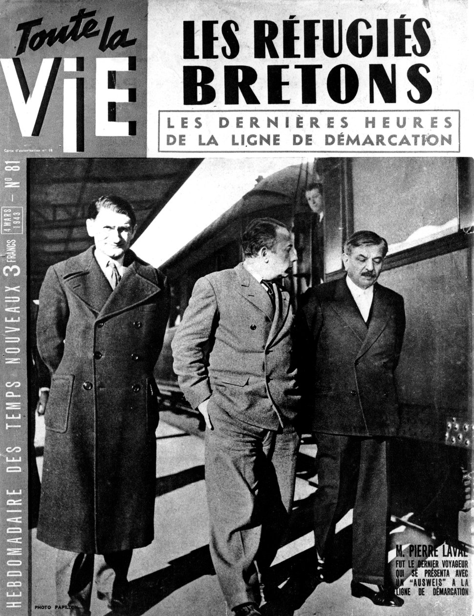 Slut på gränsdragningen mellan tyskockuperade och Vichy Frankrike, 1942 mars 1943 av Unbekannt