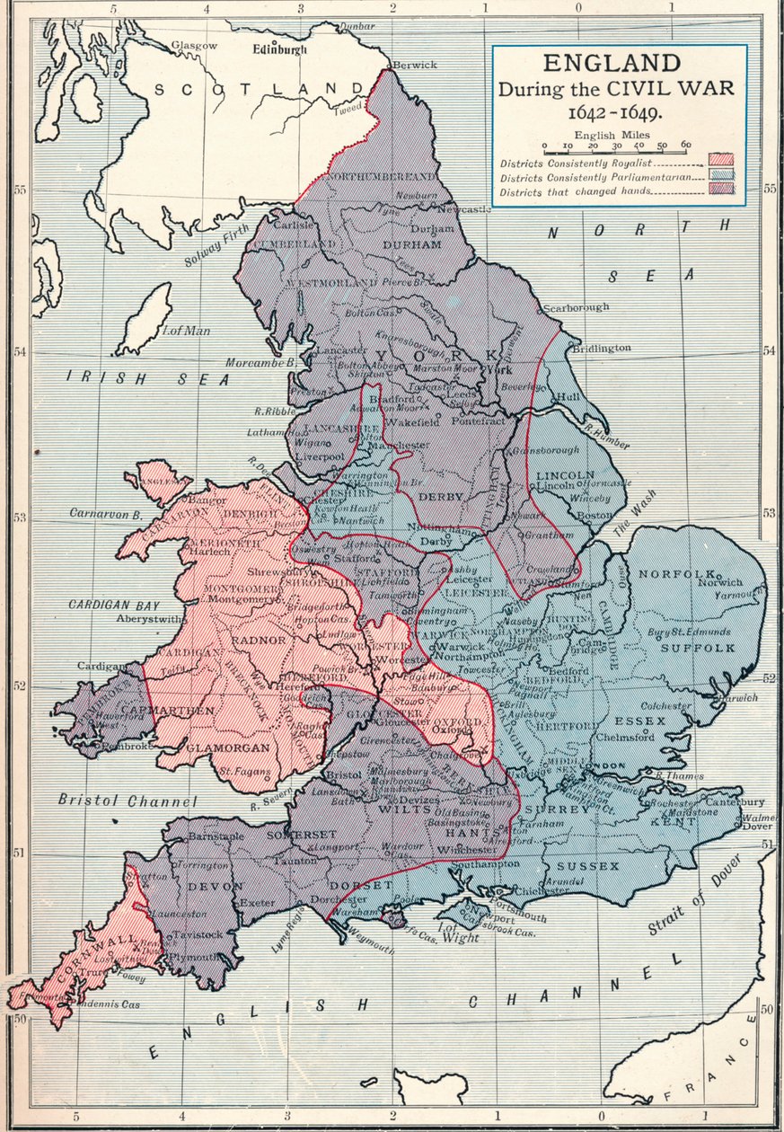 England under inbördeskriget, 1642-1649 1905 av Unbekannt